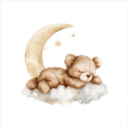 Takoy Prémium pamut NELA PANEL M mackó a felhőn