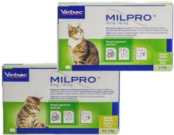 Virbac Milpro Pisica, 1 tableta