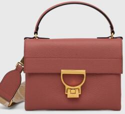 Coccinelle bőr táska rózsaszín - rózsaszín Univerzális méret - answear - 98 990 Ft