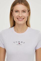 Tommy Jeans t-shirt női, lila - lila XS - answear - 9 990 Ft