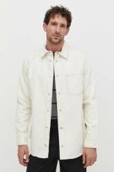 Samsøe Samsøe Samsoe farmering SADAMON férfi, galléros, bézs, relaxed, M24100028 - bézs S