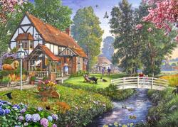 Bluebird Puzzle - Puzzle Steve Crisp: Duminică liniștită - 500 piese Puzzle