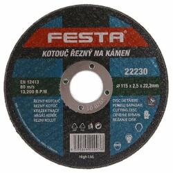 FESTA Диск за рязане на камък FESTA 115 x 2.5 x 22.2 mm 22230