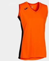 Joma Cancha Iii T-shirt Orange-black Sleeveless 6xs-5xs