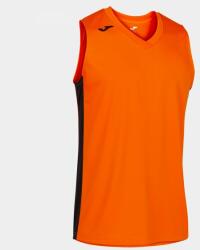 Joma Cancha Iii T-shirt Orange-black Sleeveless 3xl