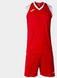 Joma FINAL II TWO-PIECE SET kosárlabda szett piros fehér 2XL