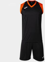 Joma FINAL II TWO-PIECE SET kosárlabda szett fekete narancs 3XL