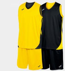 Joma KANSAS TWO-PIECE SET kosárlabda szett sárga fekete 2XL