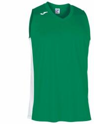 Joma Cancha Iii T-shirt Green-white Sleeveless L