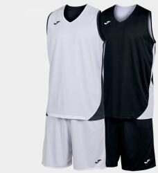 Joma KANSAS TWO-PIECE SET kosárlabda szett fekete fehér 3XL