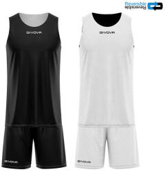 Givova KIT DOUBLE IN MESH NERO/BIANCO Tg. 3XL