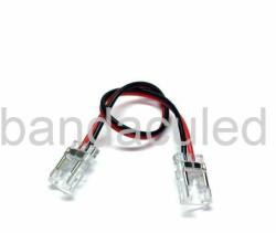 Conector pentru bandă LED de 8 mm IP20 COB, DC3-24V / 3.5A, 2 pini, 15cm, dublu (673-CO)
