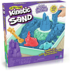  Kinetic sand, set cutie cu nisip albastru, SPM 20143454 (778201434541)