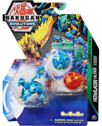 Figurina Bakugan Evolutions, Starter Pack 6 piese, Howlkor Ultra, S4, 20135932 (778988414729)