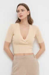 GUESS pulóver könnyű, női, bézs, W3GR17 Z2U00 - bézs XS