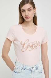 Guess t-shirt női, rózsaszín, W4GI30 J1314 - rózsaszín XXL