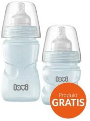 Lovi Set de sticle Lovi 250 +120 ml Gratis Green