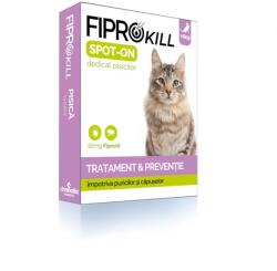  Fiprokill Pipete Antiparazitare pentru Pisica Fiprokill Cat, 3 pipete
