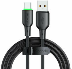 Mcdodo USB to USB-C Cable Mcdodo CA-4751 with LED light 1.2m (black)