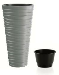 Prosperplast SAND SLIM virágcserép szürke 29, 6 cm (DPSA300-405U)