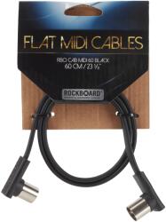 RockBoard Flat MIDI Cable Black 60 cm