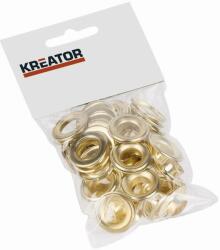 Kreator KRT616110 - sárgaréz gyűrűk 12, 5mm 25db (KRT616110)