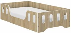 Wooden Toys LAKI gyerekágy SONOMA 140x70cm - ajándék matraccal