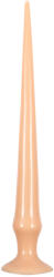 STD Dildo Deep Inside cu Ventuza, PVC, Natural, 42 cm Dildo