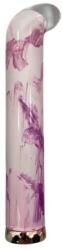 Guilty Toys Vibrator Marble Vibe, 10 Moduri Vibratii, Sticla, USB Magnetic, Alb/Roz, 9 cm, Guilty Toys, Glamour Vibrator