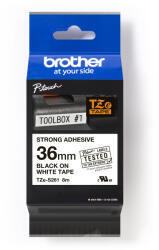 Brother TZ-S261 / TZe-S261 Pro Tape, 36mm x 8m, text negru/fundal alb, banda original (TZES261)