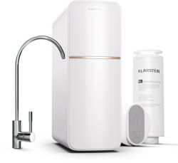 Klarstein PureLine 600, szűrőrendszer, fordított ozmózis, 600 GPD / 2270 L/d (WFT1-PureLine600Whit) (WFT1-PureLine600Whit) - klarstein