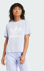 adidas Tricou adicolor Trefoil IN8439 Violet Boxy Fit