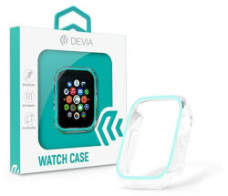 DEVIA ST365355 Apple Watch 44mm kék szilikon védőtok - granddigital