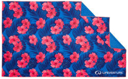 LIFEVENTURE Printed SoftFibre Trek Towel gyorsan száradó törülköző rózsaszín/kék