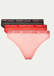 Tommy Hilfiger Set 3 perechi de chiloți tanga UW0UW05010 Colorat