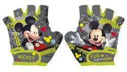 Csepel Disney Mickey gyerek kesztyű XS, neon és szürke