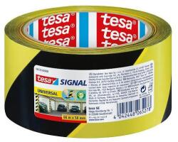 tesa UNIVERSAL (58133-00000-00) Jelölő ragasztószalag ® SIGNAL Sárga, Fekete (H x Sz) 66 m x 50 mm 1 db (58133-00000-00) (58133-00000-00)