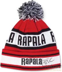 Rapala Bojtos Téli Horgász Sapka Piros Fekete - Rapala Pom Beanie Red Black (6148003)