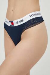Tommy Jeans tanga culoarea bleumarin UW0UW05159 PPYH-BID1RH_59X