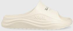Karl Lagerfeld papuci SKOONA femei, culoarea bej, KL85007 PPYX-KLD0CI_02X