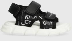 Calvin Klein Jeans sandale copii culoarea negru PPYH-OBB03S_99X