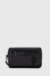 Karl Lagerfeld portfard culoarea negru PPYH-AKM03L_99X