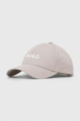 Hugo șapcă de baseball din bumbac culoarea gri, cu imprimeu 50496033 9BYX-CAM02E_09X
