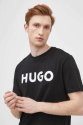 Hugo tricou din bumbac culoarea negru, cu imprimeu 50467556 PPYY-TSM27E_99A