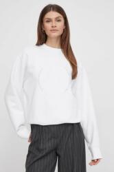 Calvin Klein bluză femei, culoarea alb, cu imprimeu K20K206628 PPYH-BLD0L5_00X