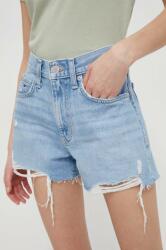 Tommy Jeans pantaloni scurți femei, uni, high waist DW0DW17641 PPYH-SZD0JN_50J