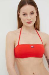 Tommy Hilfiger sutien de baie culoarea roșu, cupa moale UW0UW05088 PPYH-BID1OZ_33X Costum de baie dama