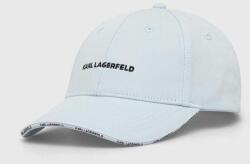 Karl Lagerfeld șapcă de baseball din bumbac cu imprimeu PPYH-CAD02A_55X