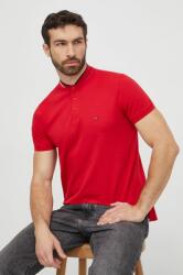 Tommy Hilfiger tricou polo bărbați, culoarea roșu, uni MW0MW34752 PPYH-POM07I_33X