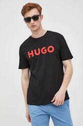 Hugo tricou din bumbac barbati, culoarea negru, cu imprimeu, 50467556 PPYY-TSM27E_99X (50467556)